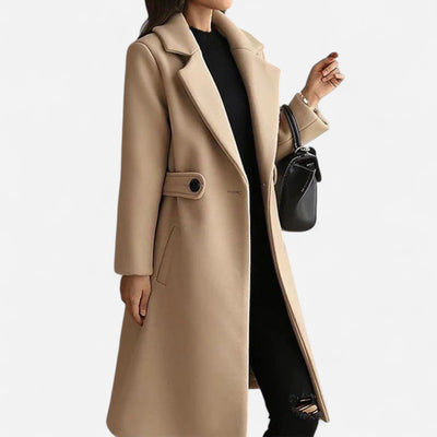 Klassischer Wollmischmantel – Winter Eleganz und Komfort