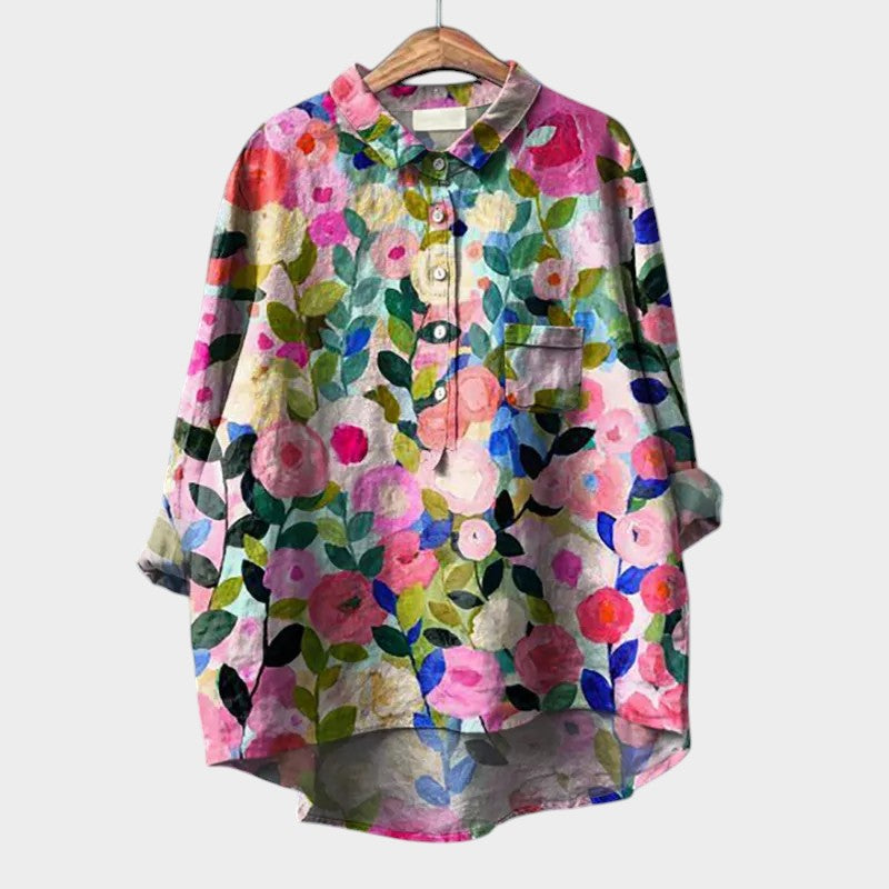 Lovisa | Premium Bluse mit Spitzenbesatz