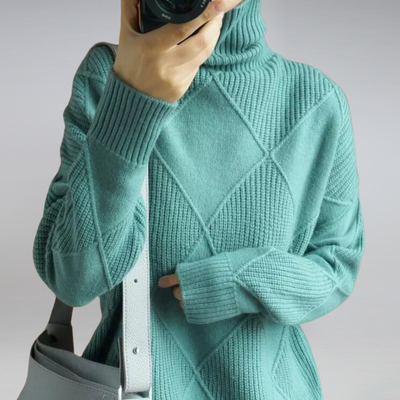 Lira – Weicher Pullover mit Rollkragen