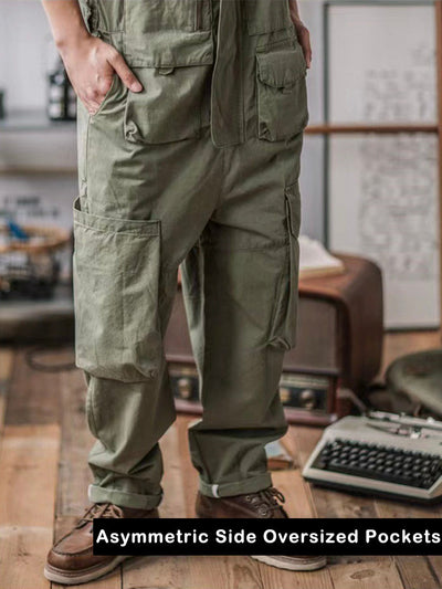 Louis™ | Klassische grüne Latzhose