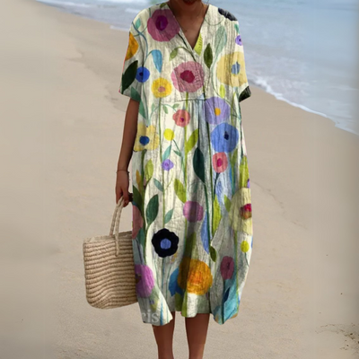 NICOLE – Blumiges Sommerkleid