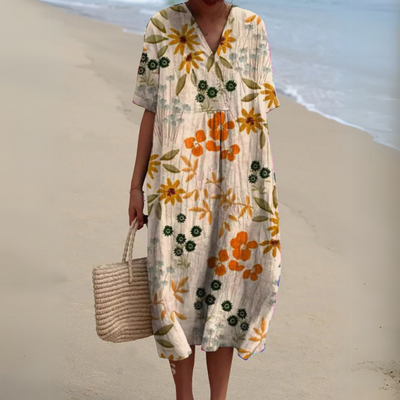 NICOLE – Blumiges Sommerkleid
