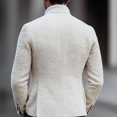 Herren Tweedjacke mit Revers und zwei Knöpfen Aleksander