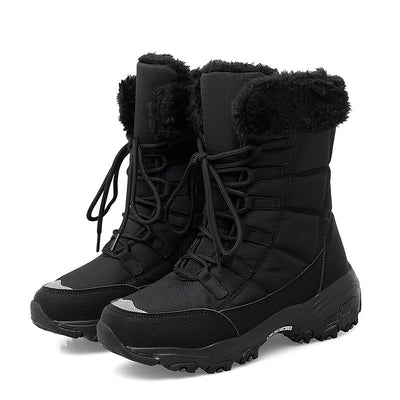 Moipheng | Wasserdichte Plüschgefütterte Stiefeletten