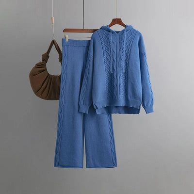 Firenze™ - Super Bequemes Oversize-Strickkombinationsensemble