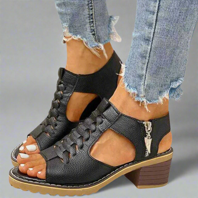 GERTRUD – Orthopädische Absatzsandalen