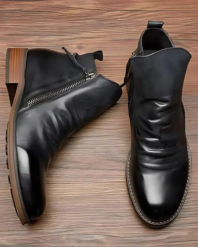 Fritz Stiefel mit seitlichem Reißverschluss