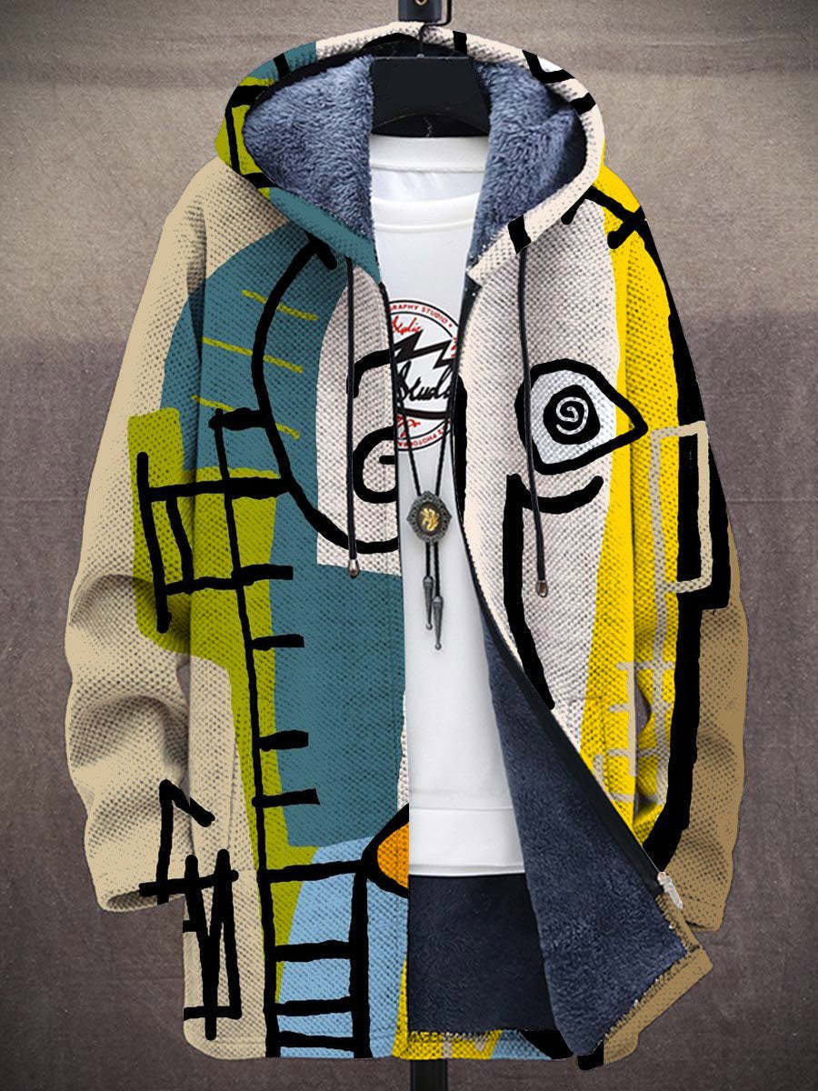 Emil | Abstrakter Gesicht Hoodie