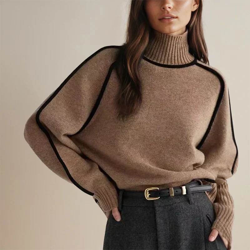 Amanda | Stylischer Rollkragenpullover