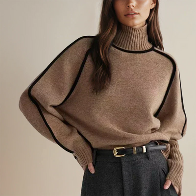 Amanda | Stylischer Rollkragenpullover