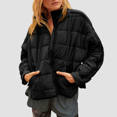 April™ – Leichte kompakte Zip-Pufferjacke