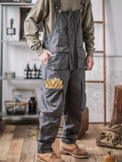 Louis™ | Klassische grüne Latzhose