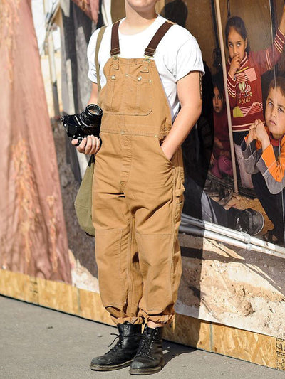 Luc™ | Vintage-Camel-Latzhose