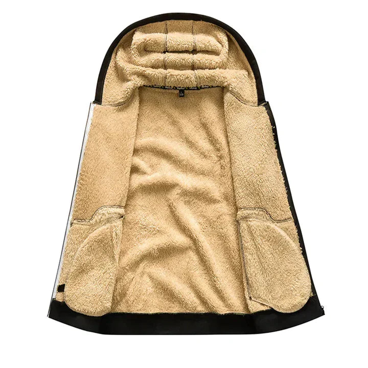 Gilben - Winterjacke für Männer mit Kapuze und Fleece-Futter