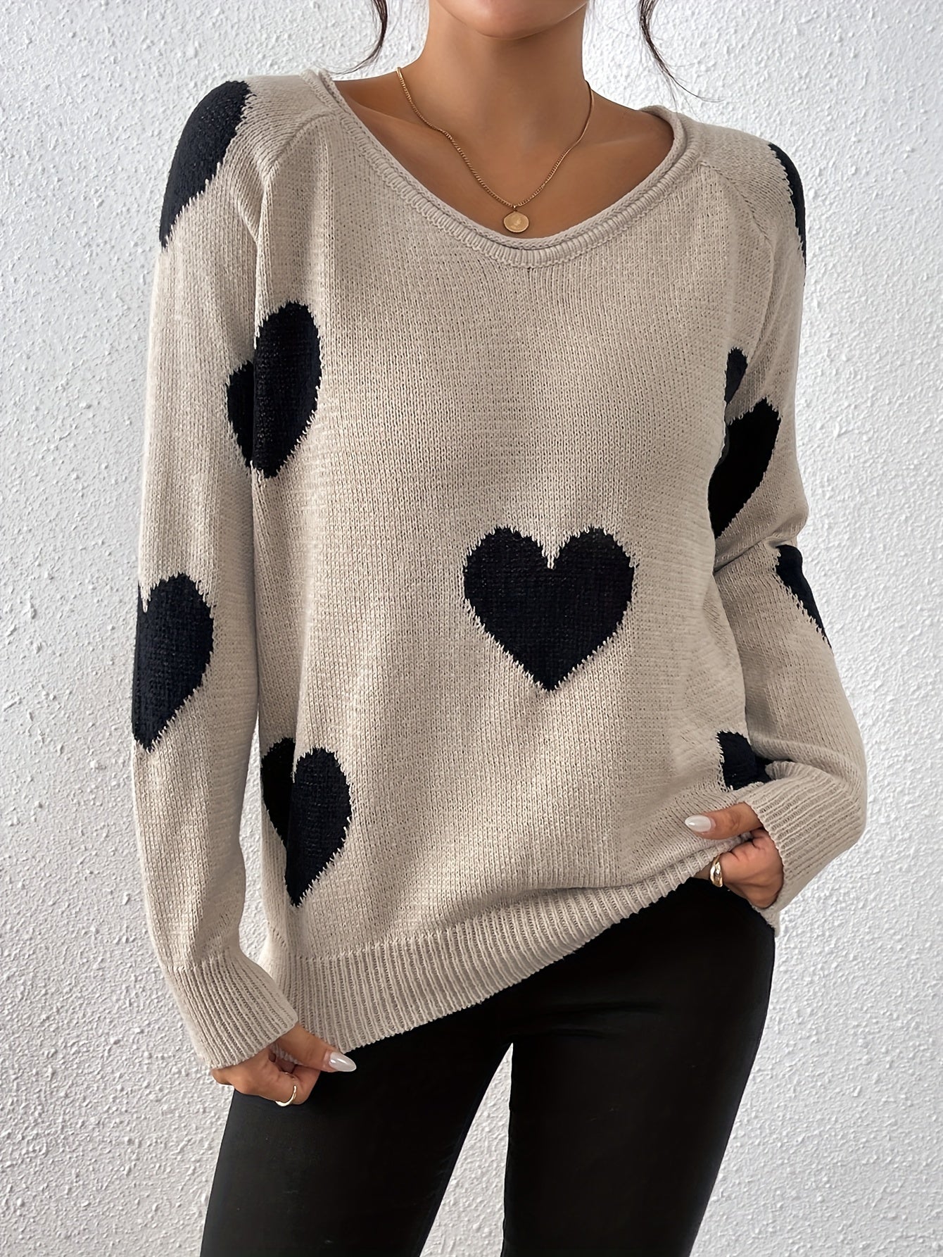 Lory | Eleganter Langarmpullover