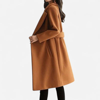 Klassischer Wollmischmantel – Winter Eleganz und Komfort