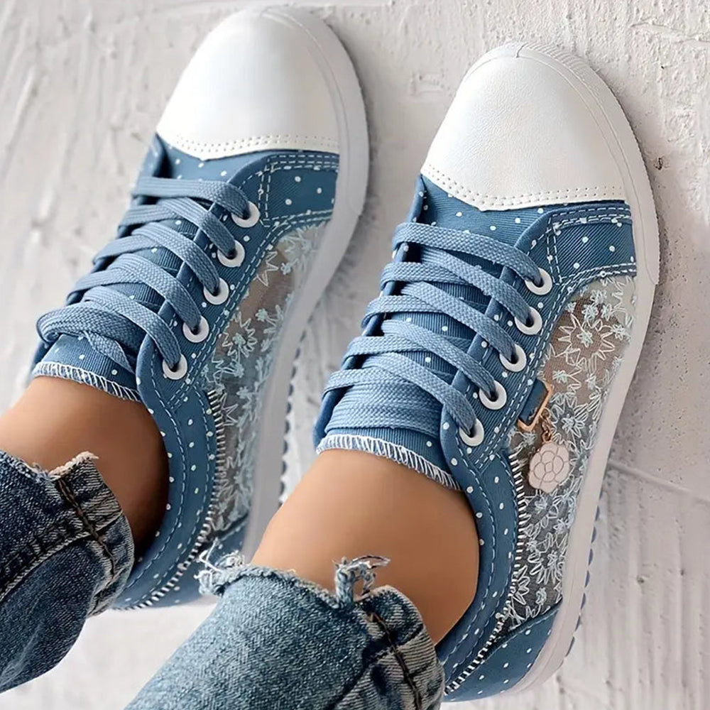 Jeanne | Flache Komfort Sneakers