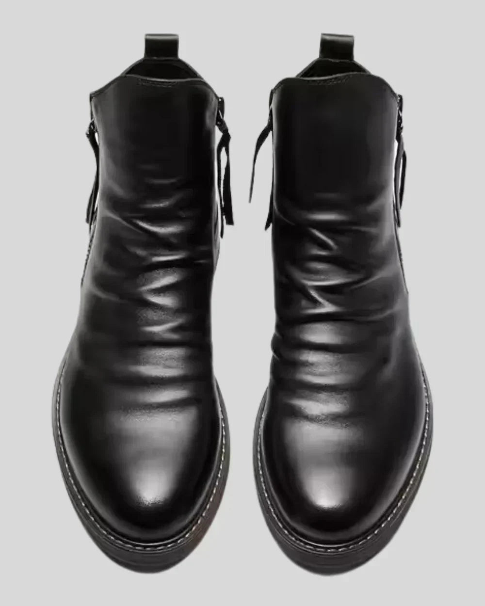 Fritz Stiefel mit seitlichem Reißverschluss