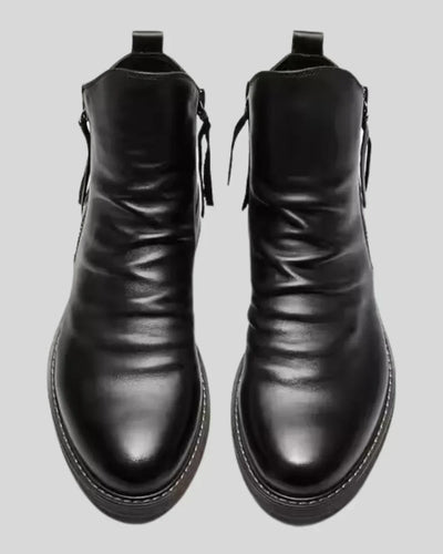 Fritz Stiefel mit seitlichem Reißverschluss