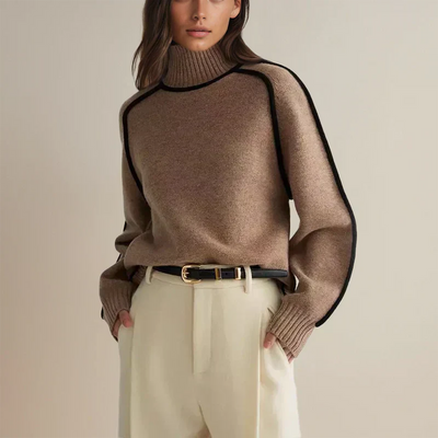 Amanda | Stylischer Rollkragenpullover