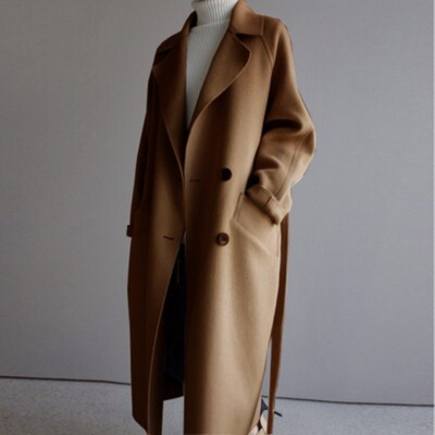 Laura | Eleganter Wollmantel - Bestseller