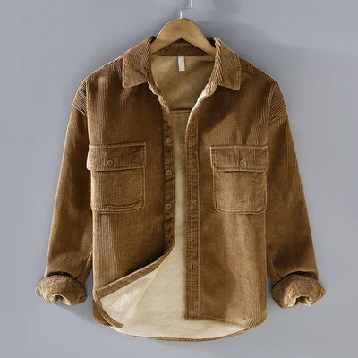 Klassisch designte Cordjacke