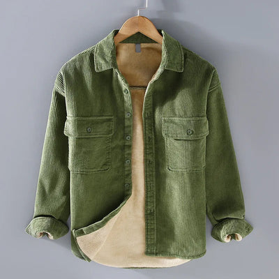 Klassisch designte Cordjacke