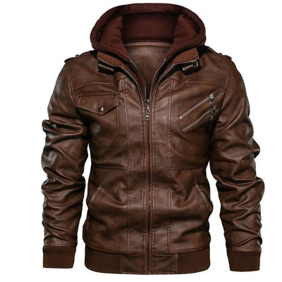 Kunstlederjacke