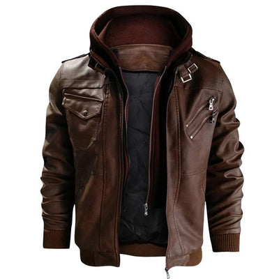 Kunstlederjacke