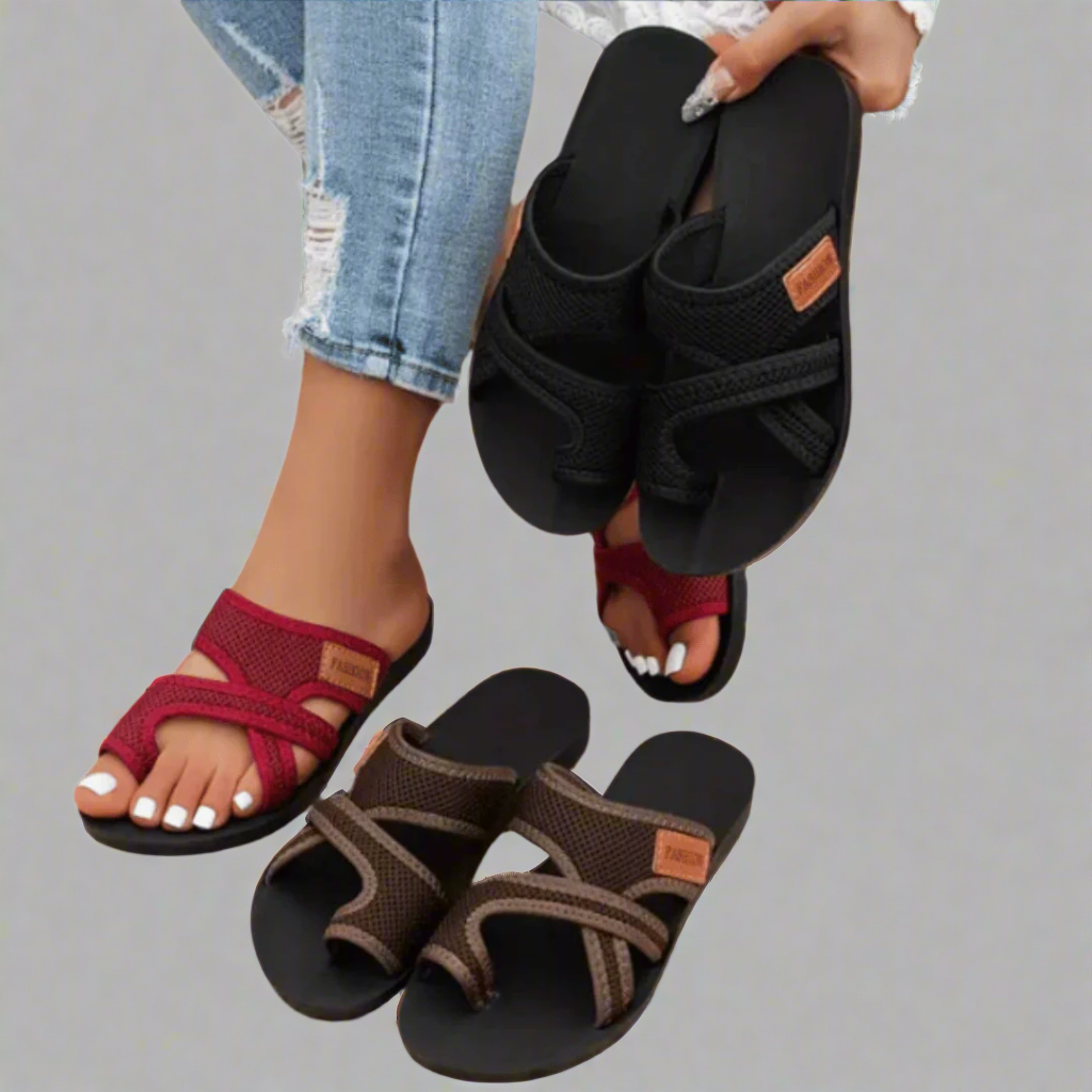 GRETA – Atmungsaktive Mesh-Sandalen