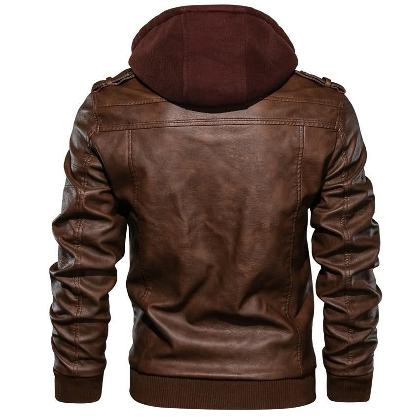 Kunstlederjacke