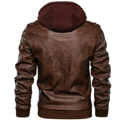 Kunstlederjacke