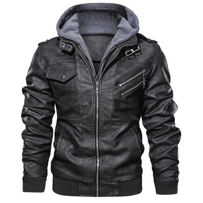 Kunstlederjacke