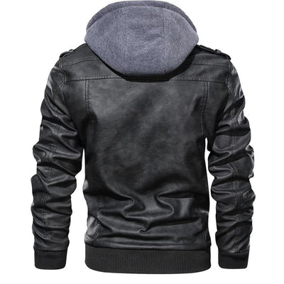 Kunstlederjacke