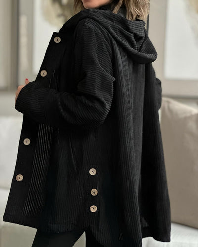 Cordia™ | Gemütliche Cordjacke mit Kapuze