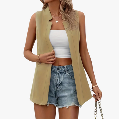 Iris | Ärmelloser Premium-Blazer