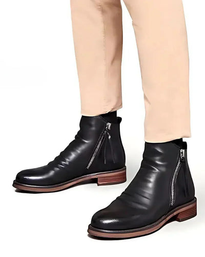 Fritz Stiefel mit seitlichem Reißverschluss