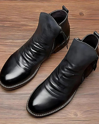 Fritz Stiefel mit seitlichem Reißverschluss