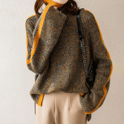 Fave | Hochgeschlossener Strickpullover
