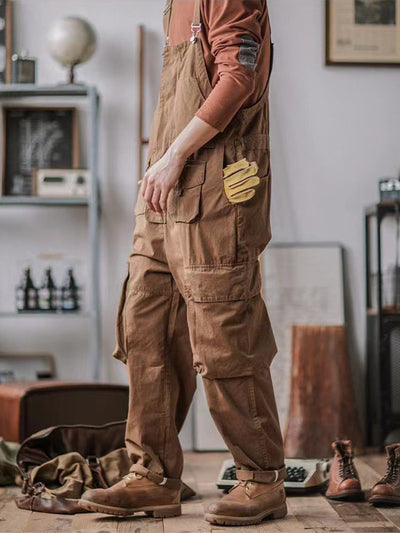 Louis™ | Klassische grüne Latzhose