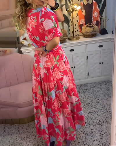 CATERINA – Maxikleid Blumig Feminin