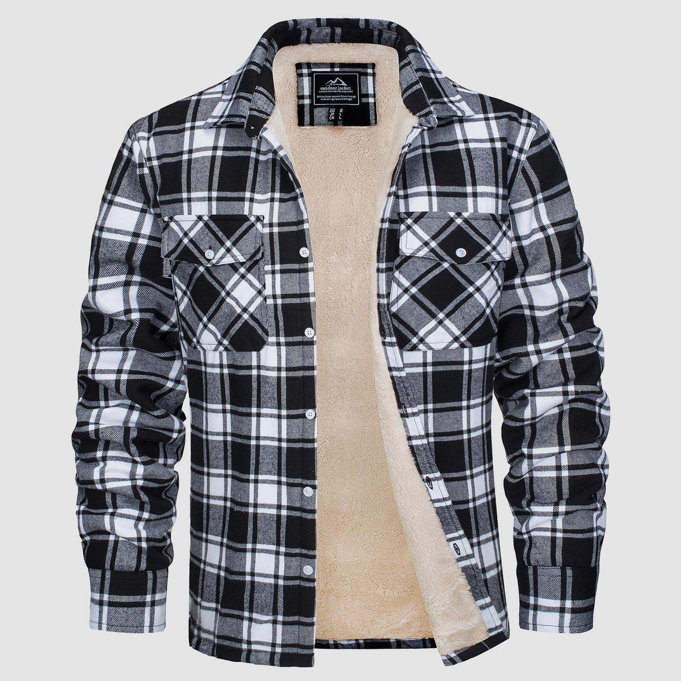 FLEECE-DOPPELJACKE