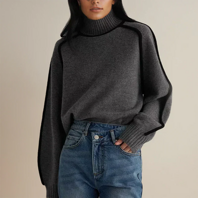 Amanda | Stylischer Rollkragenpullover