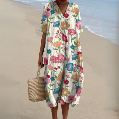 NICOLE – Blumiges Sommerkleid
