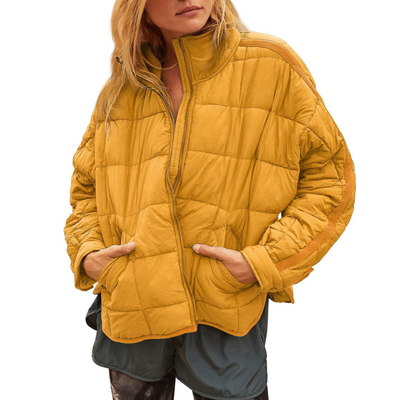 April™ – Leichte kompakte Zip-Pufferjacke