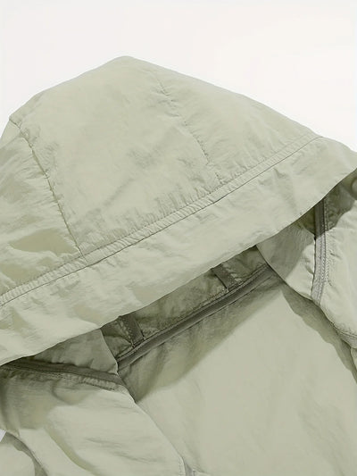 Carter | Wasserdichte Outdoor-Windjacke mit verstellbarer Kapuze