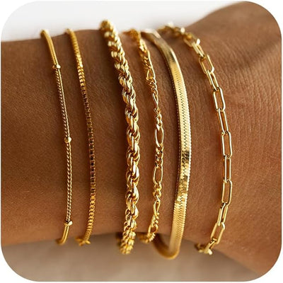 Armband-Set Isabella | Gold