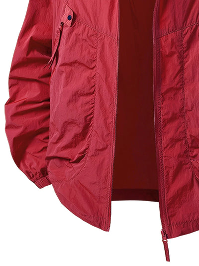 Carter | Wasserdichte Outdoor-Windjacke mit verstellbarer Kapuze
