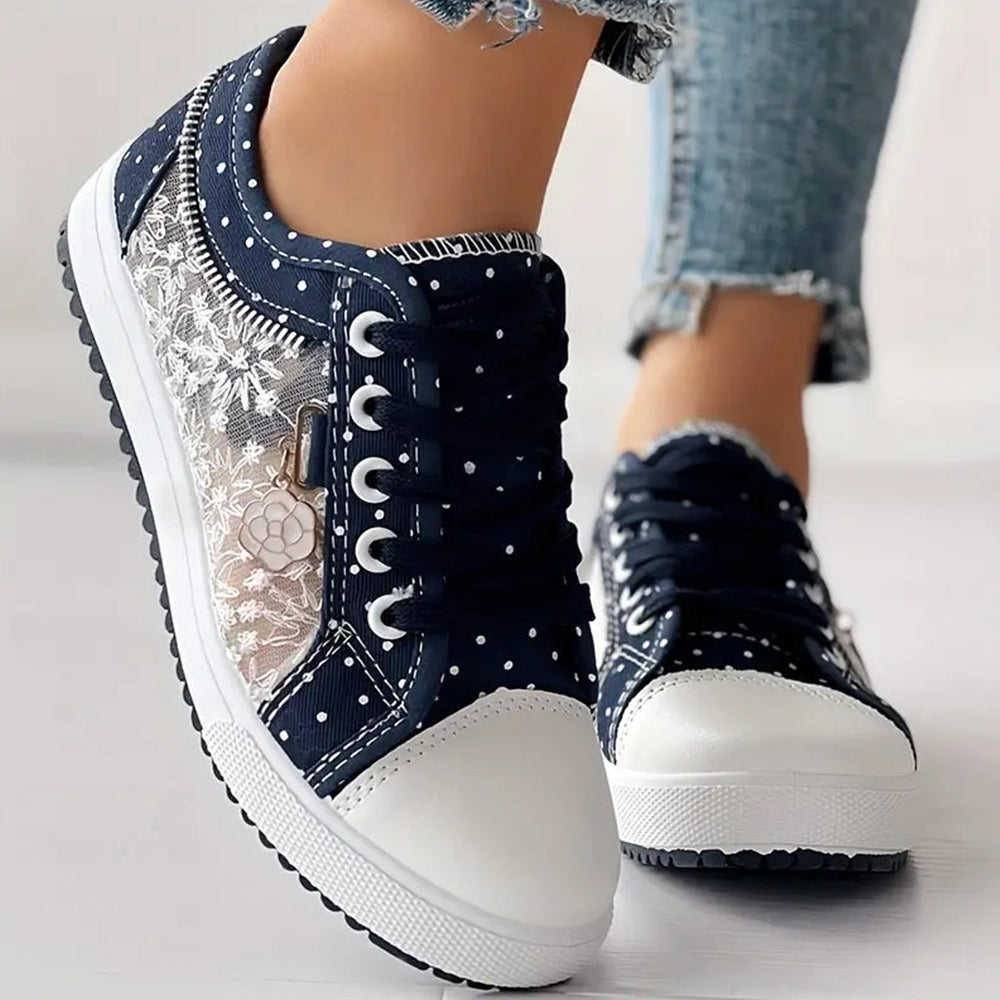 Jeanne | Flache Komfort Sneakers
