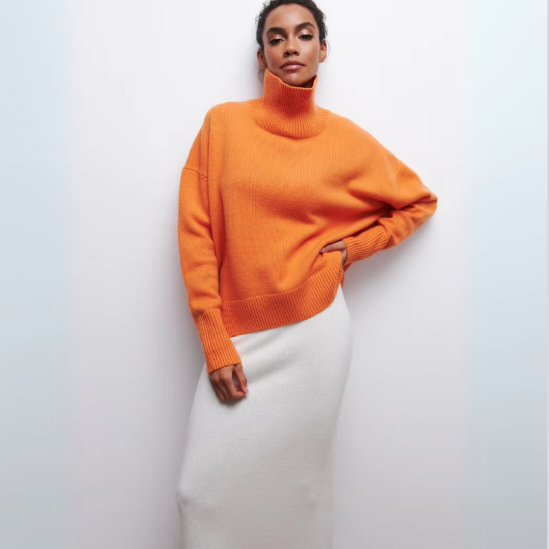 Avery | Bequemer Rollkragenpullover